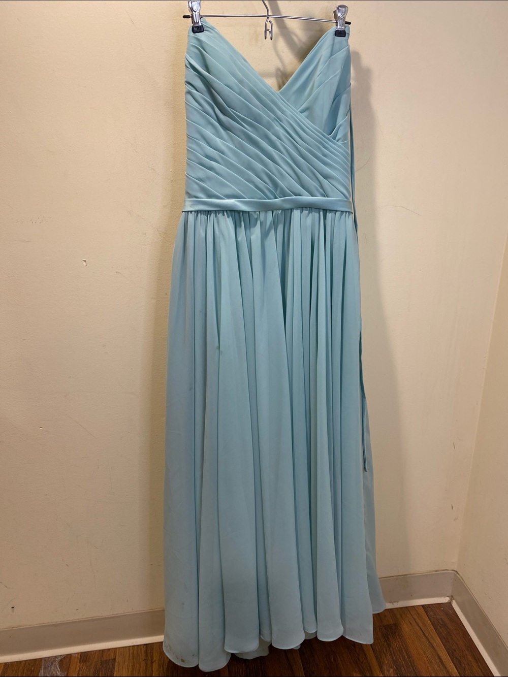 Allure Bridals  Braidmaids Strapless   Chiffon Floor Length  Gown Sz 14